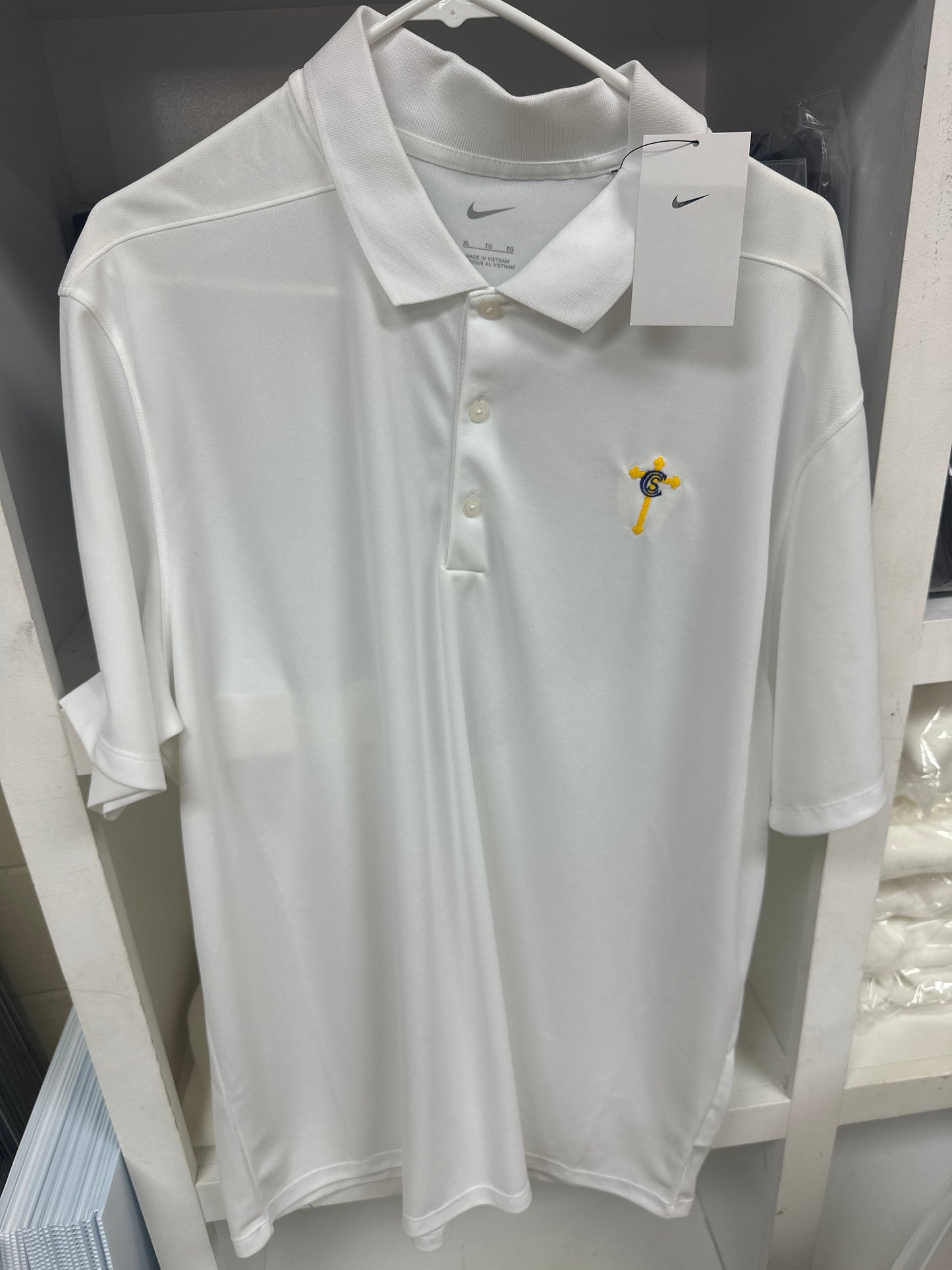 White Tiger Dad Polo- small logo