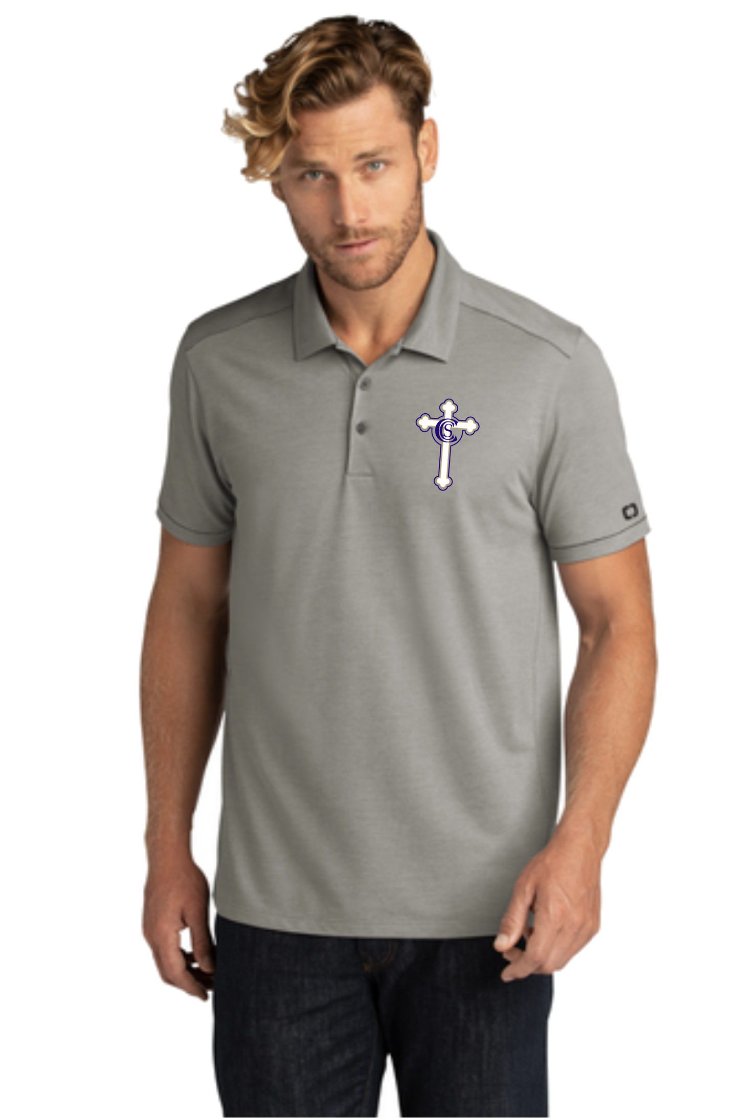 TIGER DAD POLO (GREY)