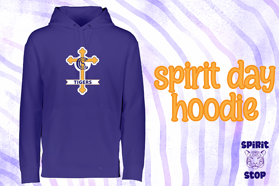 SPIRIT! BOY'S HOODIE PURPLE