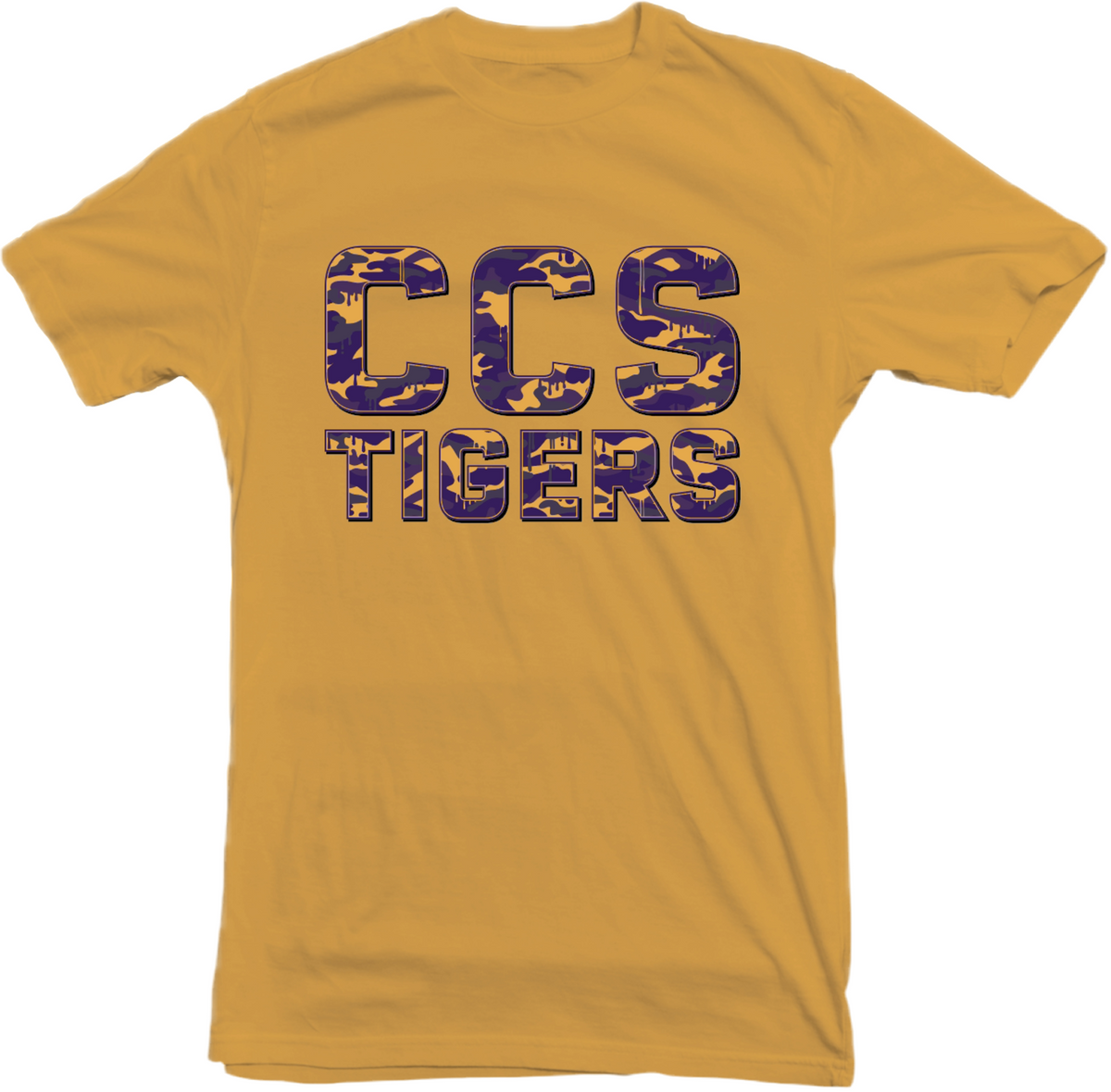*SS* Boys Camo Drip Drifit Gold