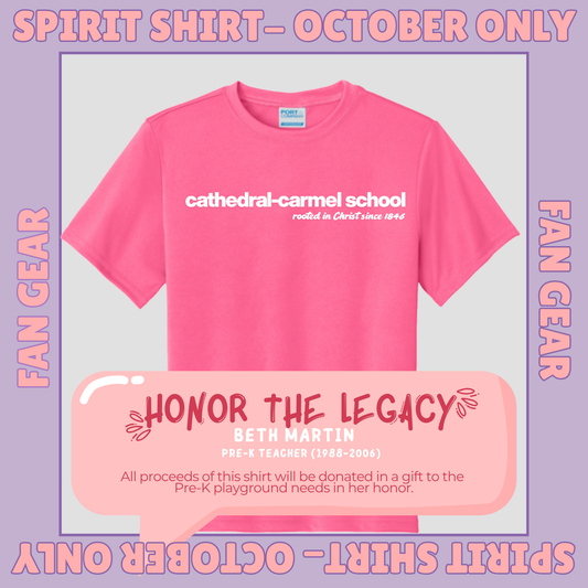 October *SS* Shirt- REORDER (Drifit or Cotton)