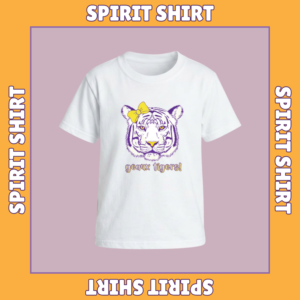 *SS* Girls Bow Tee